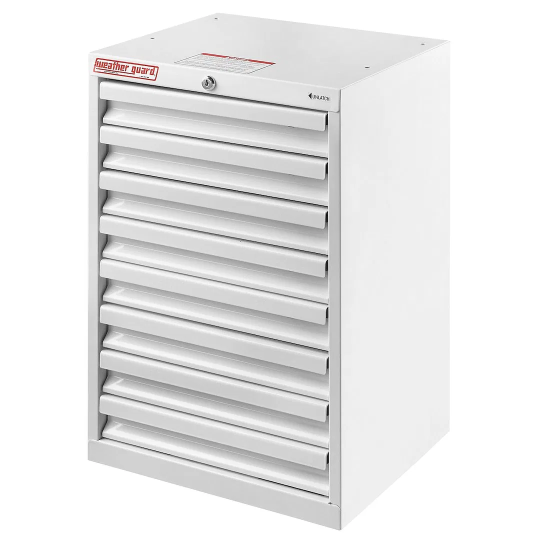 9928-3-02 – WEATHERGUARD Van Storage System Cabinet, Floor Mount 16 Inch Width x 24 Inch Height x 13-1/2 Inch Depth 8...